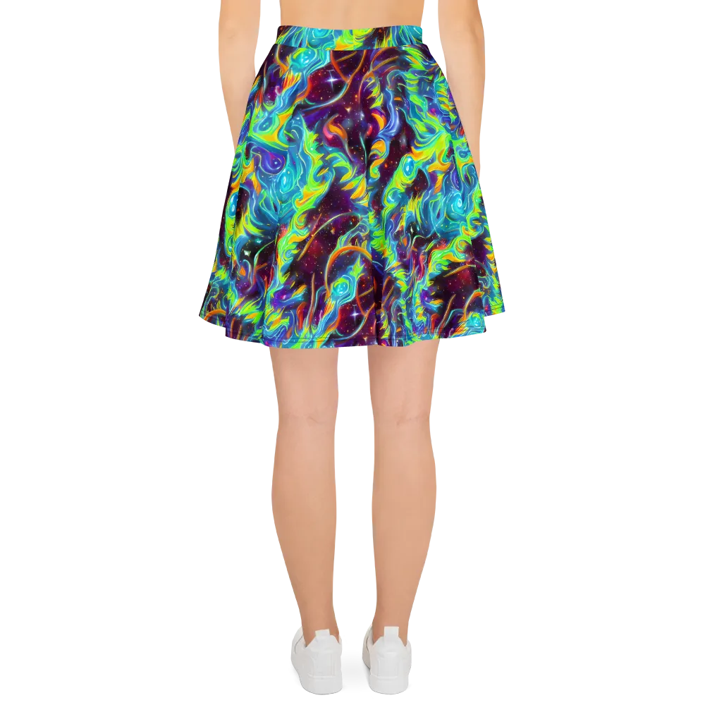 Nova Ribbons on Skater Skirt — Back