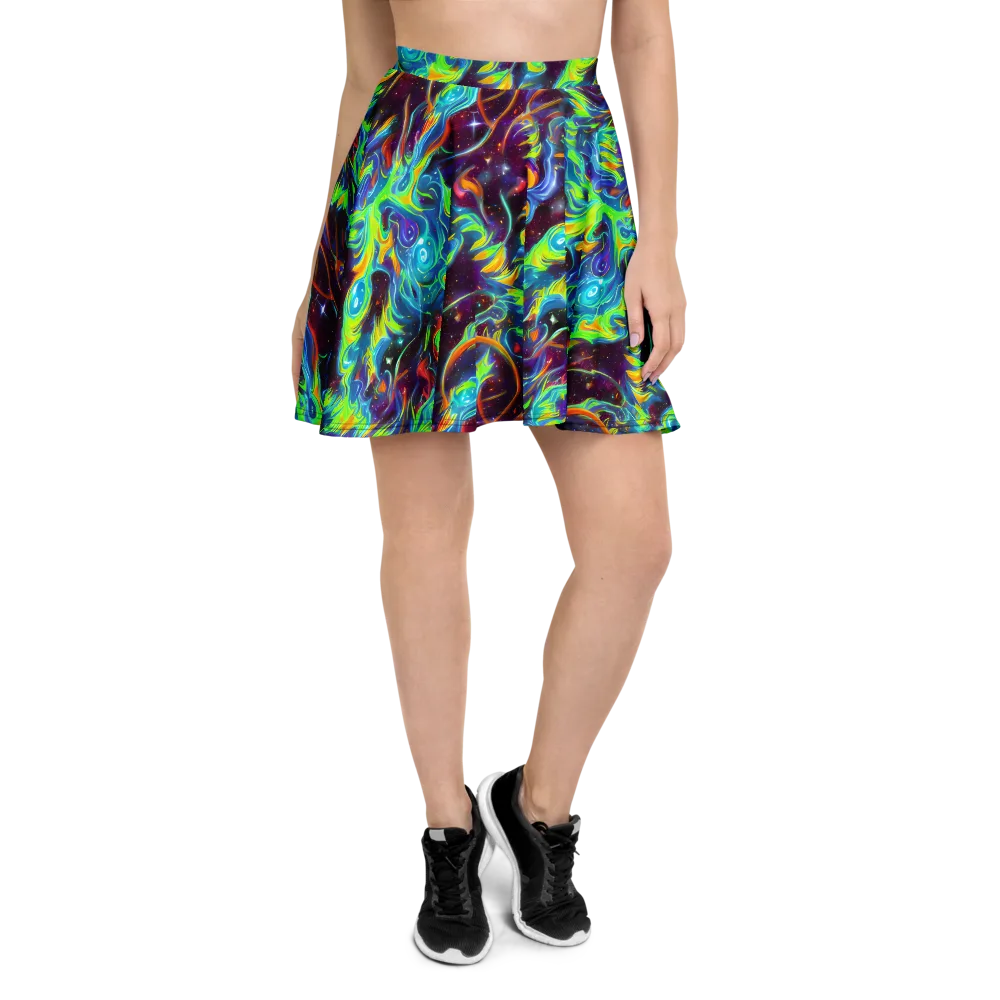 Nova Ribbons on Skater Skirt — Front