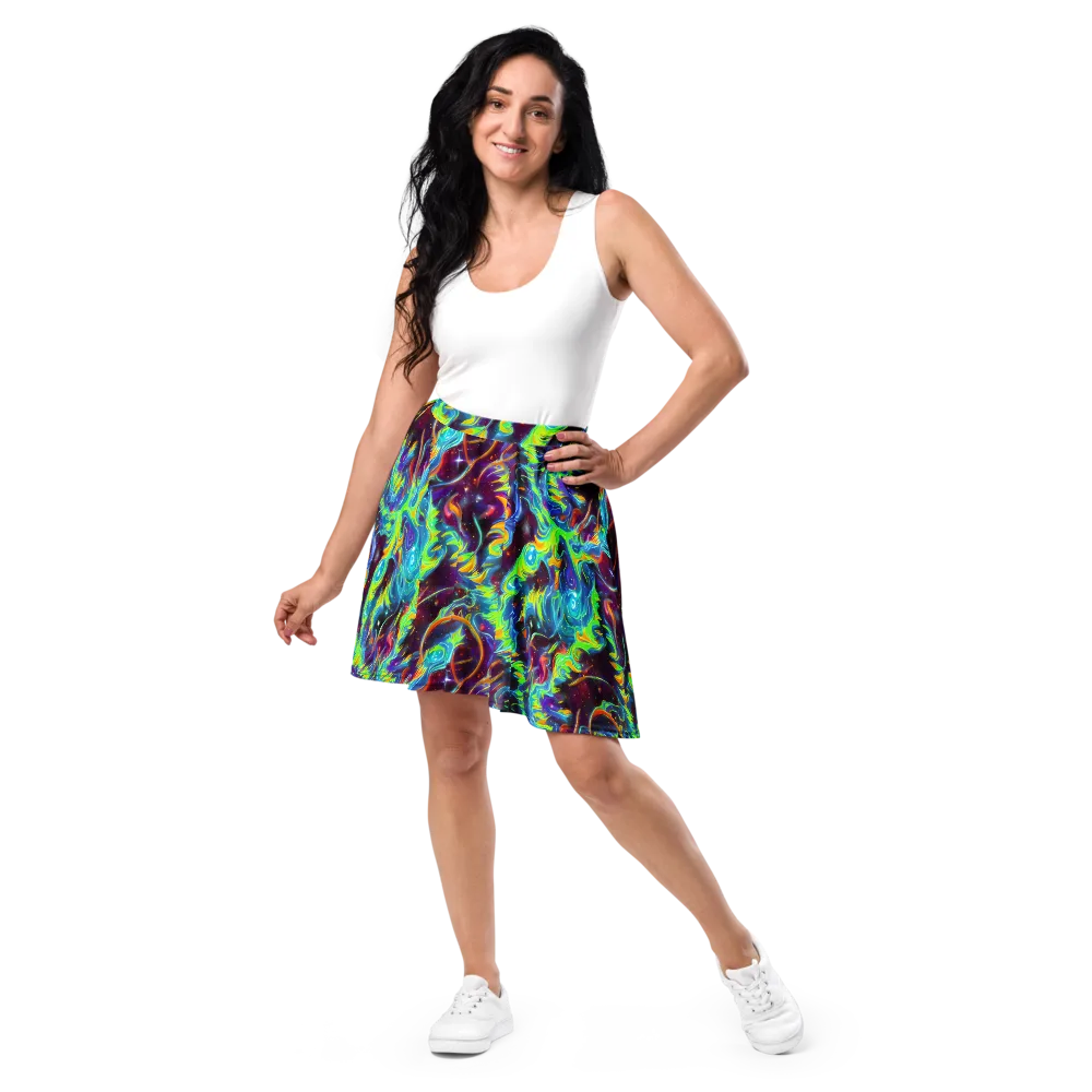 Nova Ribbons on Skater Skirt — Front