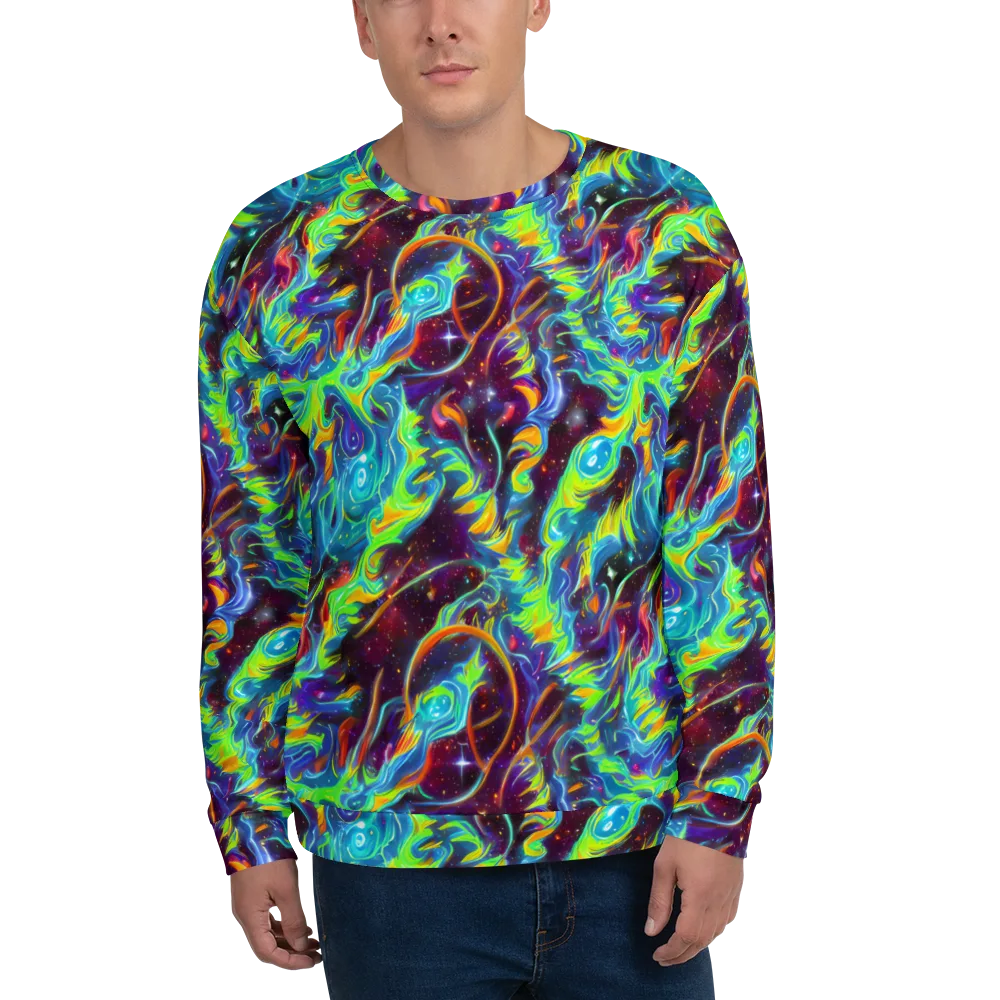 Nova Ribbons on Sweatshirt — Front