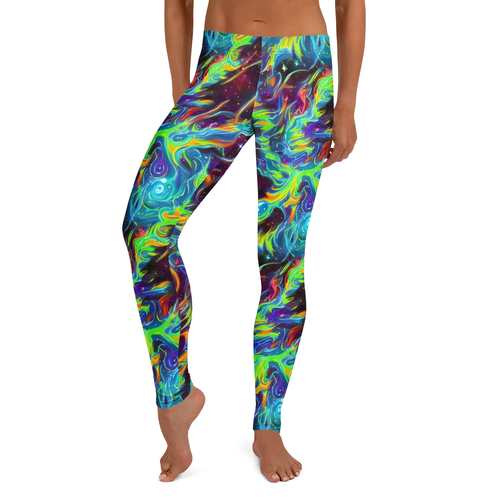 Nova Ribbons on Leggings — Front