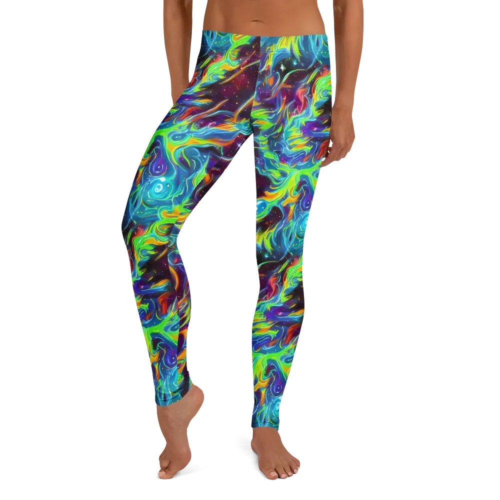 Nova Ribbons on Leggings — Front