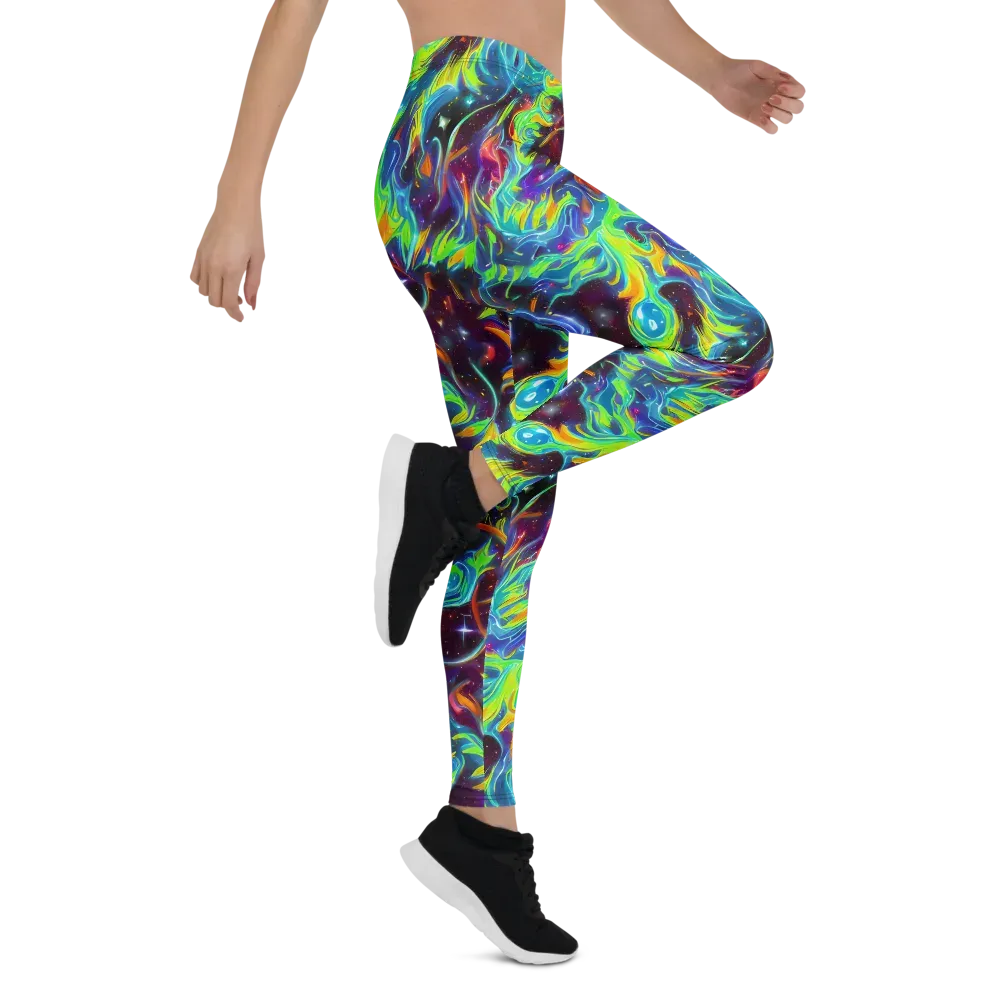 Nova Ribbons on Leggings — Right
