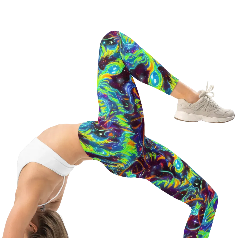 Nova Ribbons on Leggings — Right