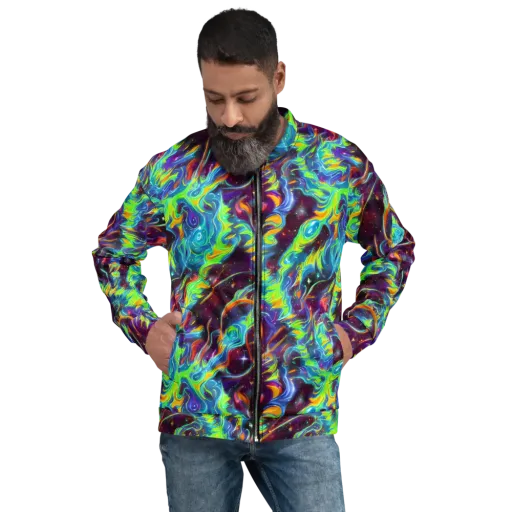 Nova Ribbons on a Bomber Jacket