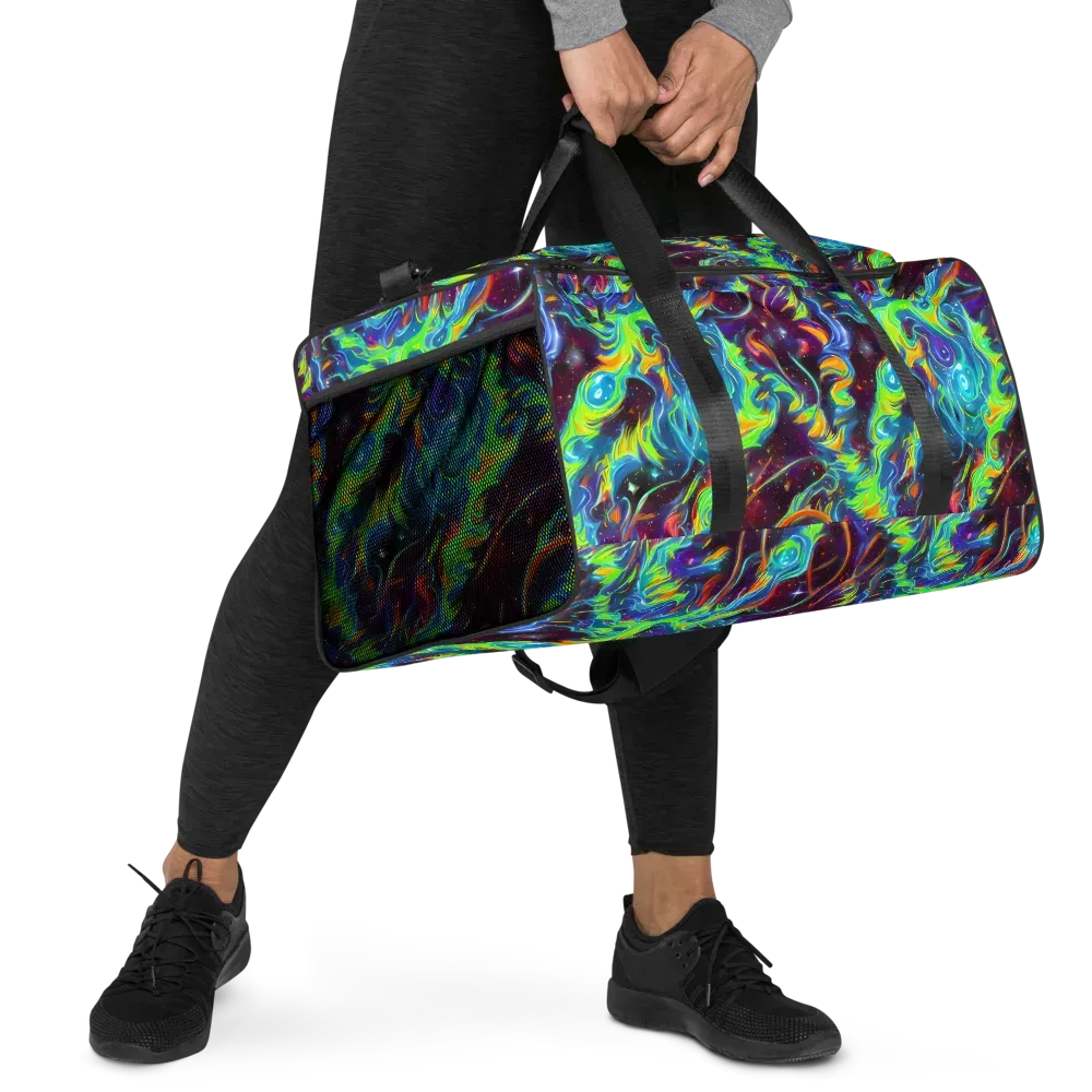 Nova Ribbons on Duffle Bag — Right Front