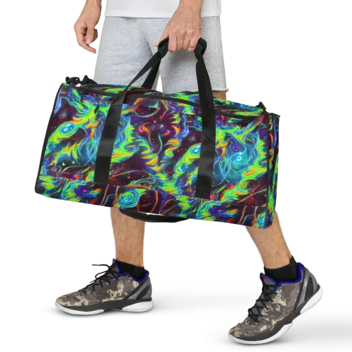 Nova Ribbons on a Duffle Bag