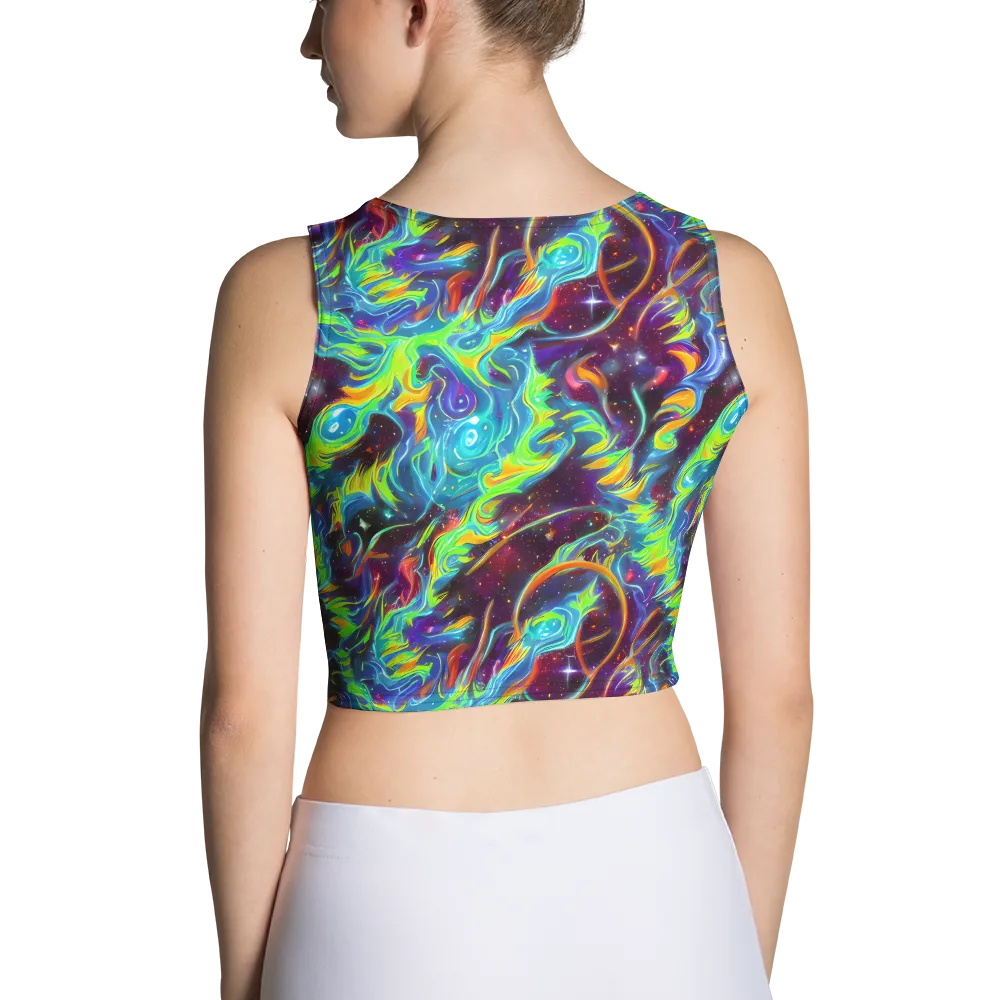 Nova Ribbons on Crop Top — Back