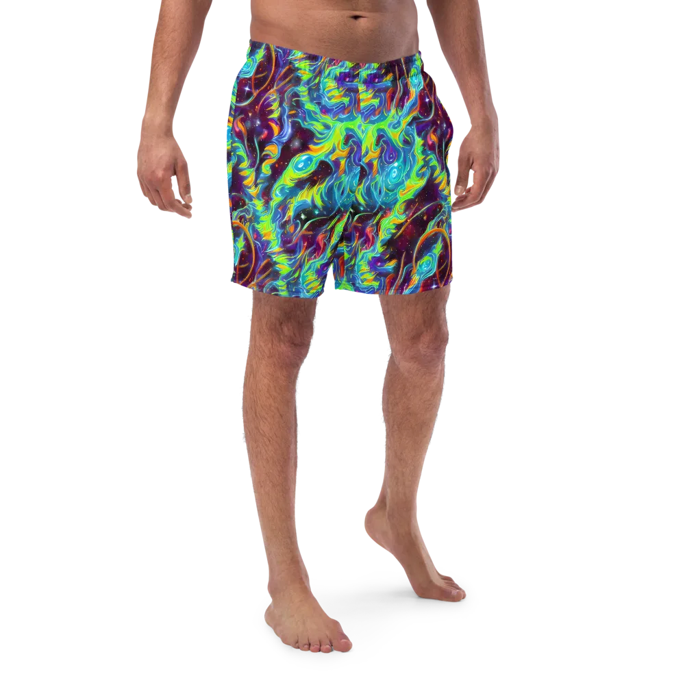 Nova Ribbons on Swim Trunks — Front