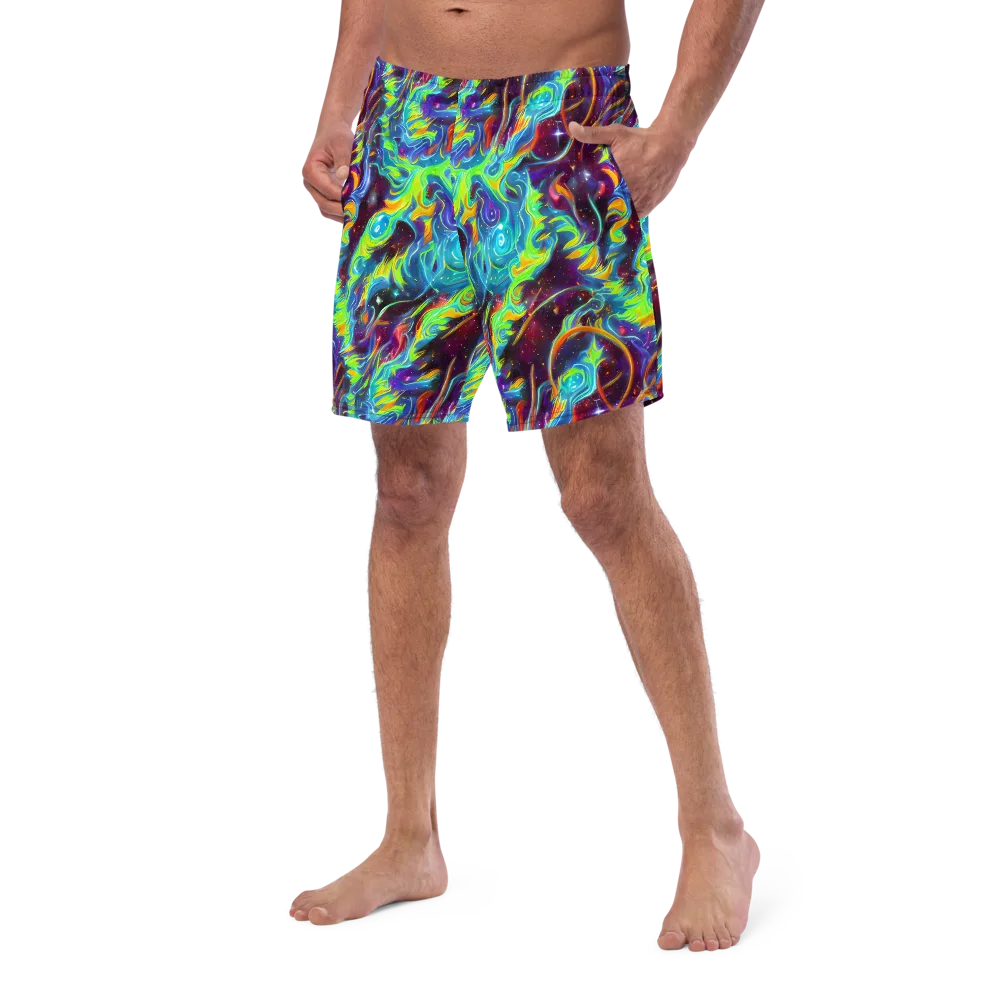 Nova Ribbons on Swim Trunks — Left Front