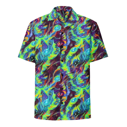 Nova Ribbons on a Button Shirt