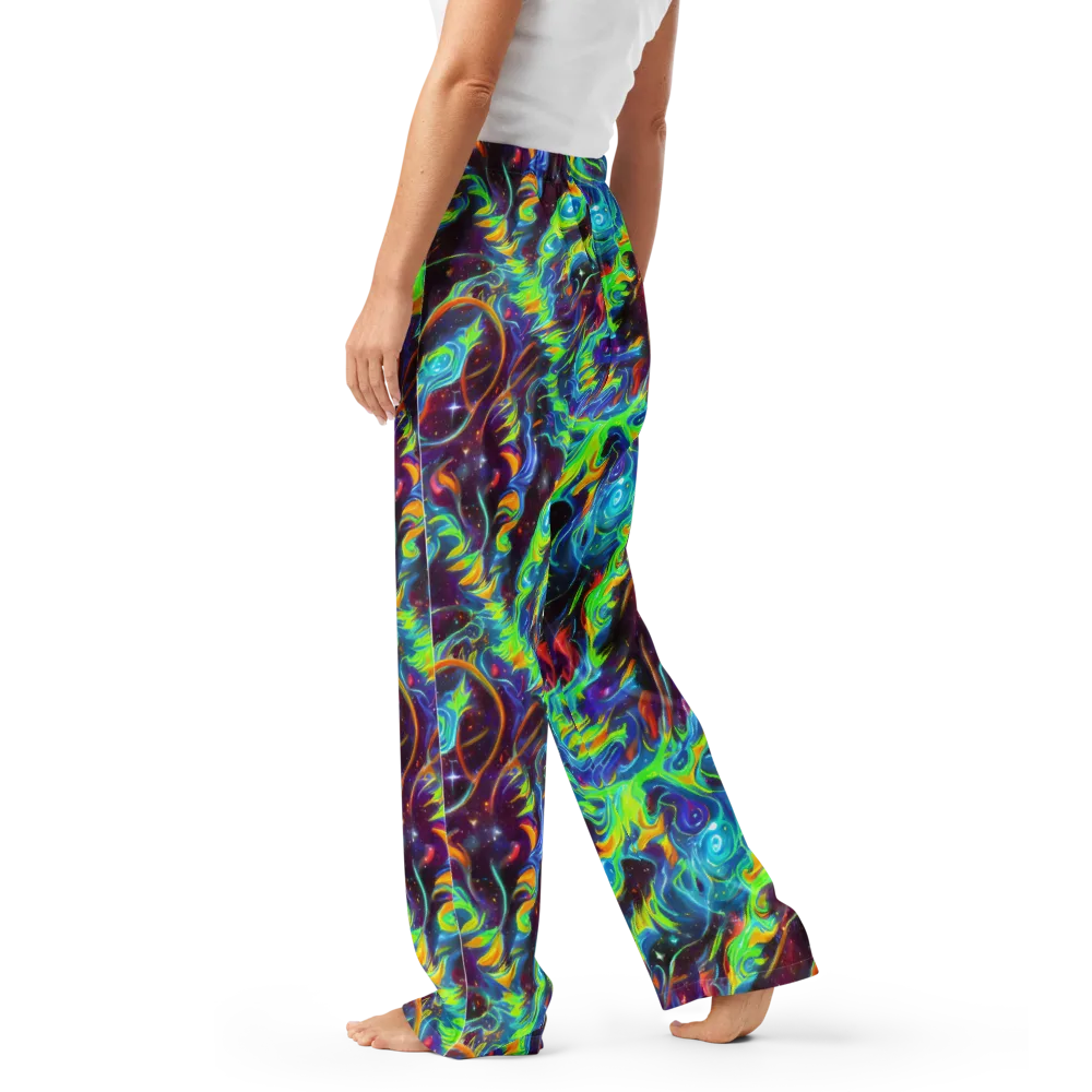 Nova Ribbons on Women's Pajama Pants — Left