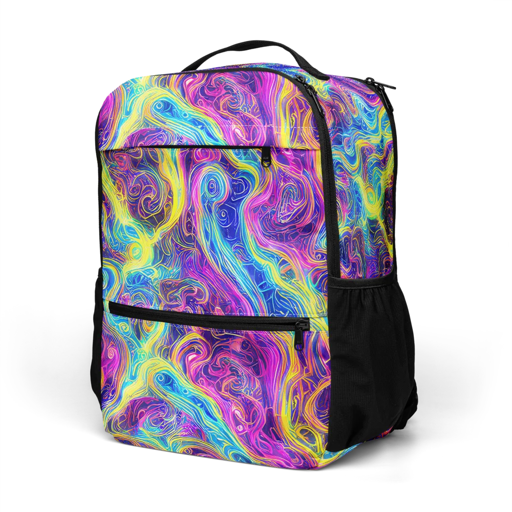 Saturated Dream on Utility Backpack — Left Front