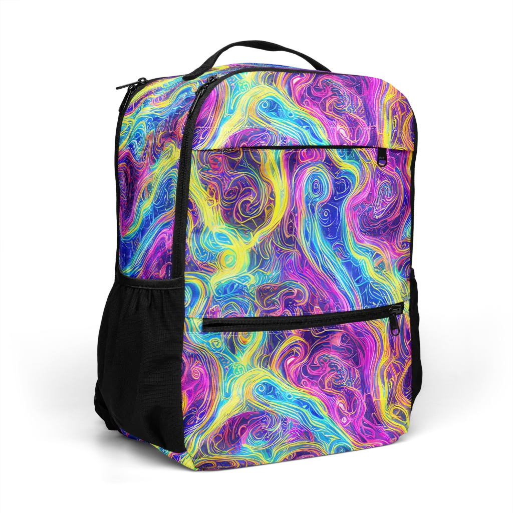 Saturated Dream on Utility Backpack — Right Front