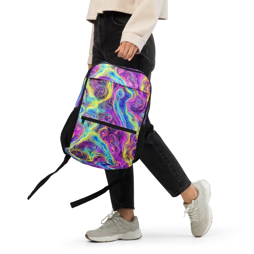 Saturated Dream on Utility Backpack — Front