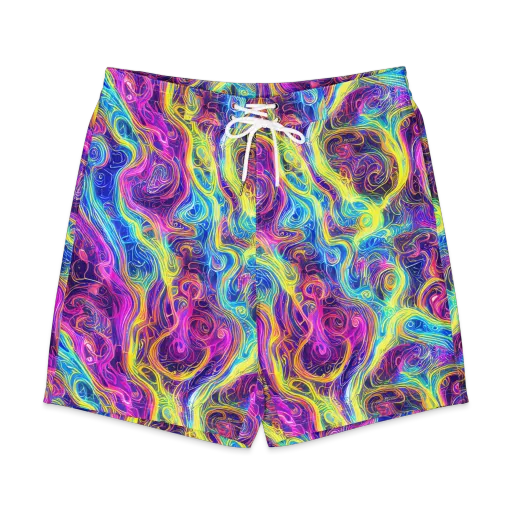 Saturated Dream on a Men's Board Shorts