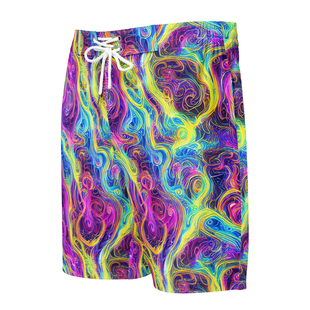Saturated Dream on Men's Board Shorts — Front