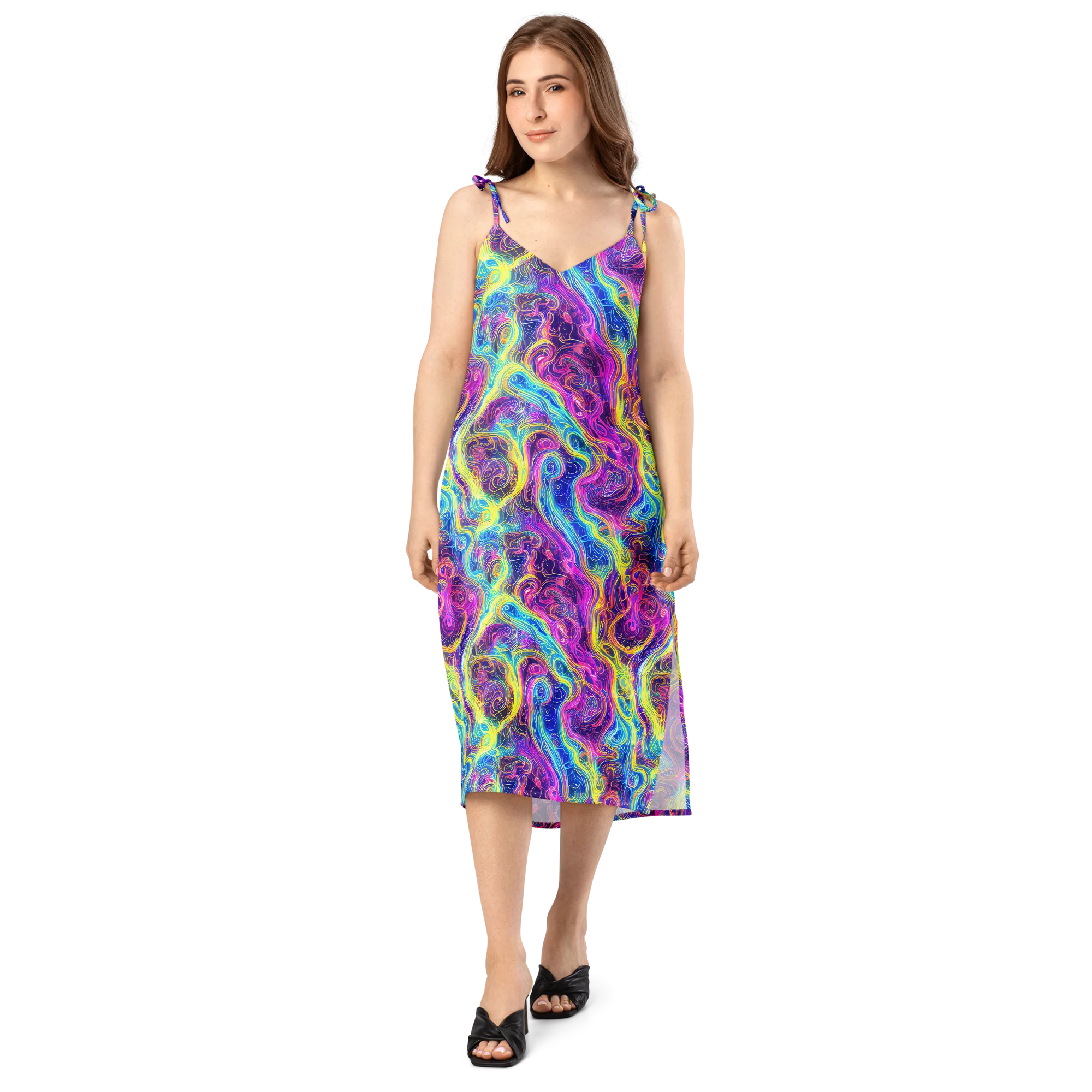 Saturated Dream on Slip Dress — Front