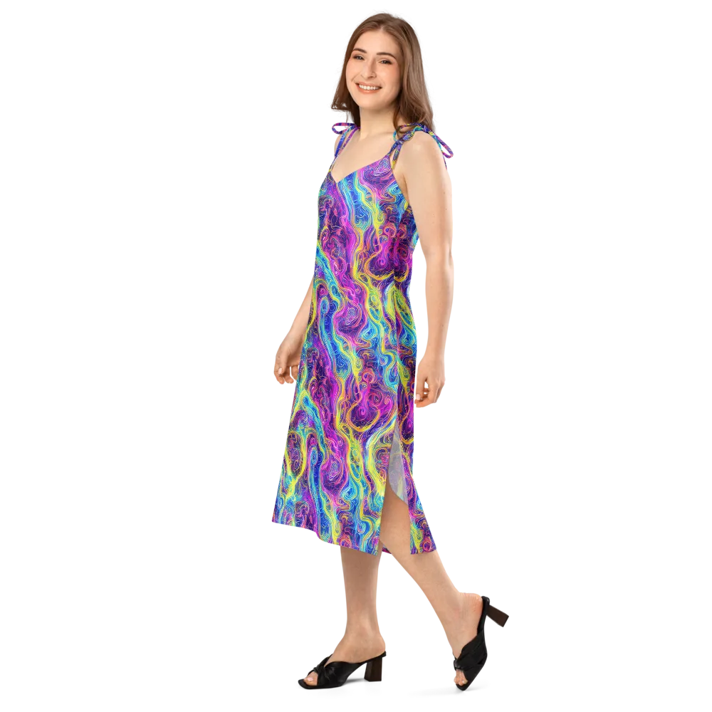 Saturated Dream on Slip Dress — Left Front