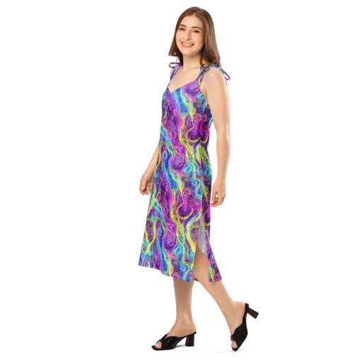 Saturated Dream on a Slip Dress