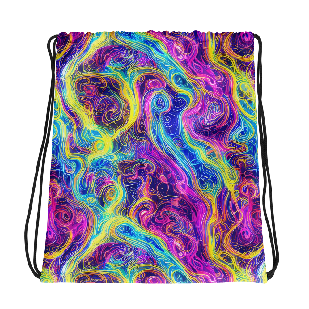 Saturated Dream on Drawstring Bag — Photo