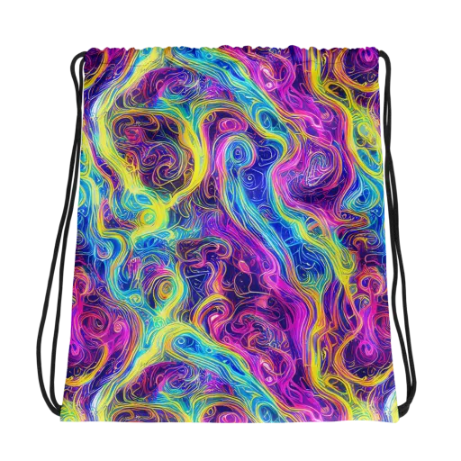 Saturated Dream on a Drawstring Bag