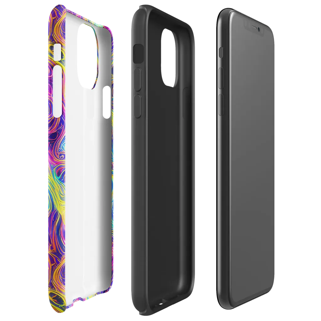 Saturated Dream on Tough Case for iPhone® — Right