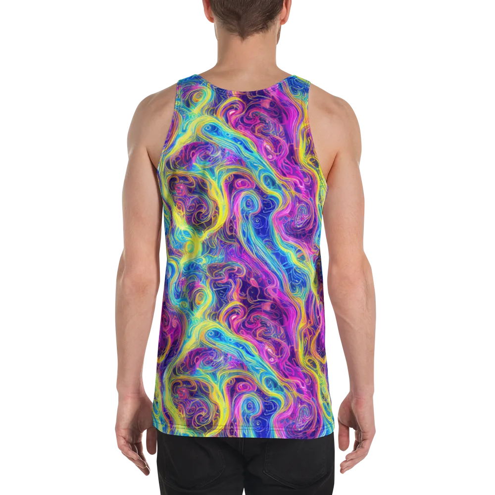 Saturated Dream on Men's Tank Top — Back