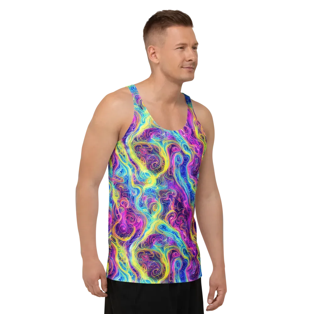 Saturated Dream on Men's Tank Top — Right Front