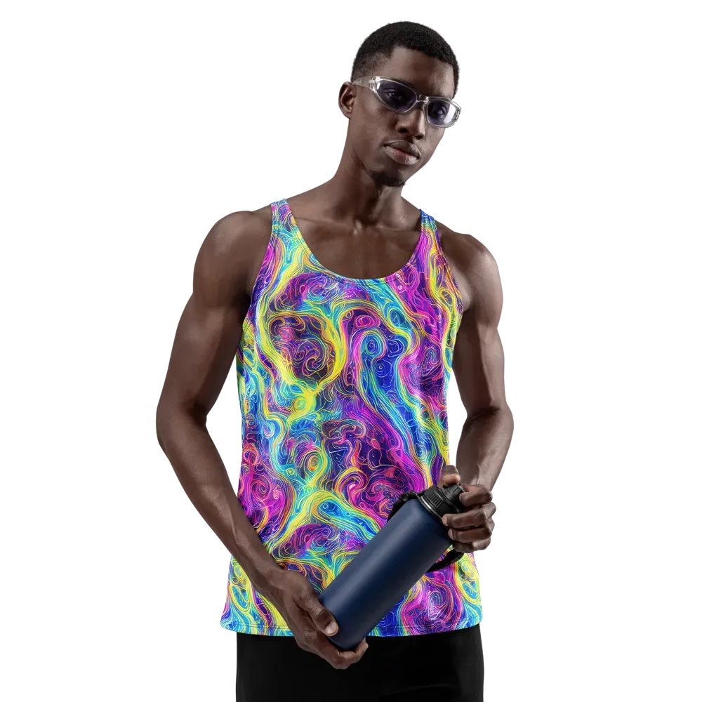 Saturated Dream on Men's Tank Top — Front