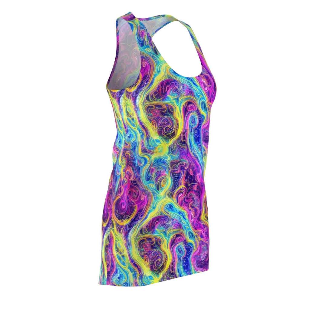Saturated Dream on Racerback Dress — Front Side