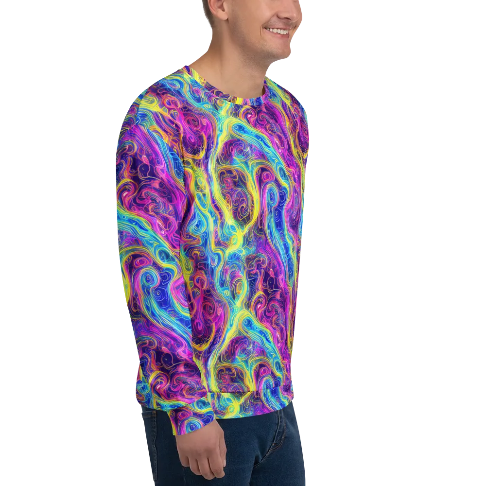 Saturated Dream on Sweatshirt — Right Front