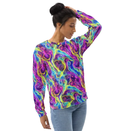 Saturated Dream on a Sweatshirt