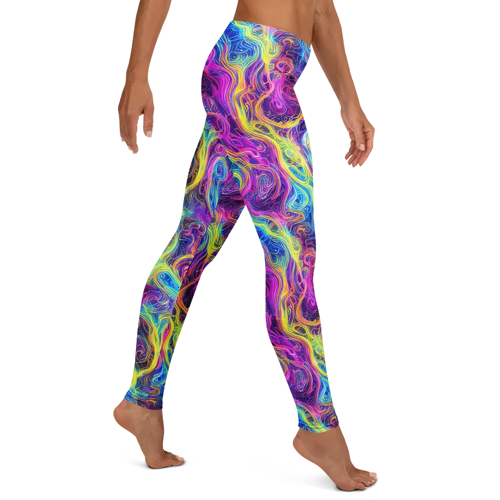 Saturated Dream on Leggings — Right