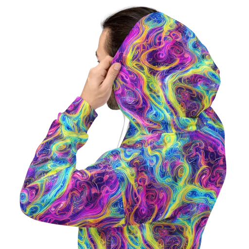 Saturated Dream on a Hoodie
