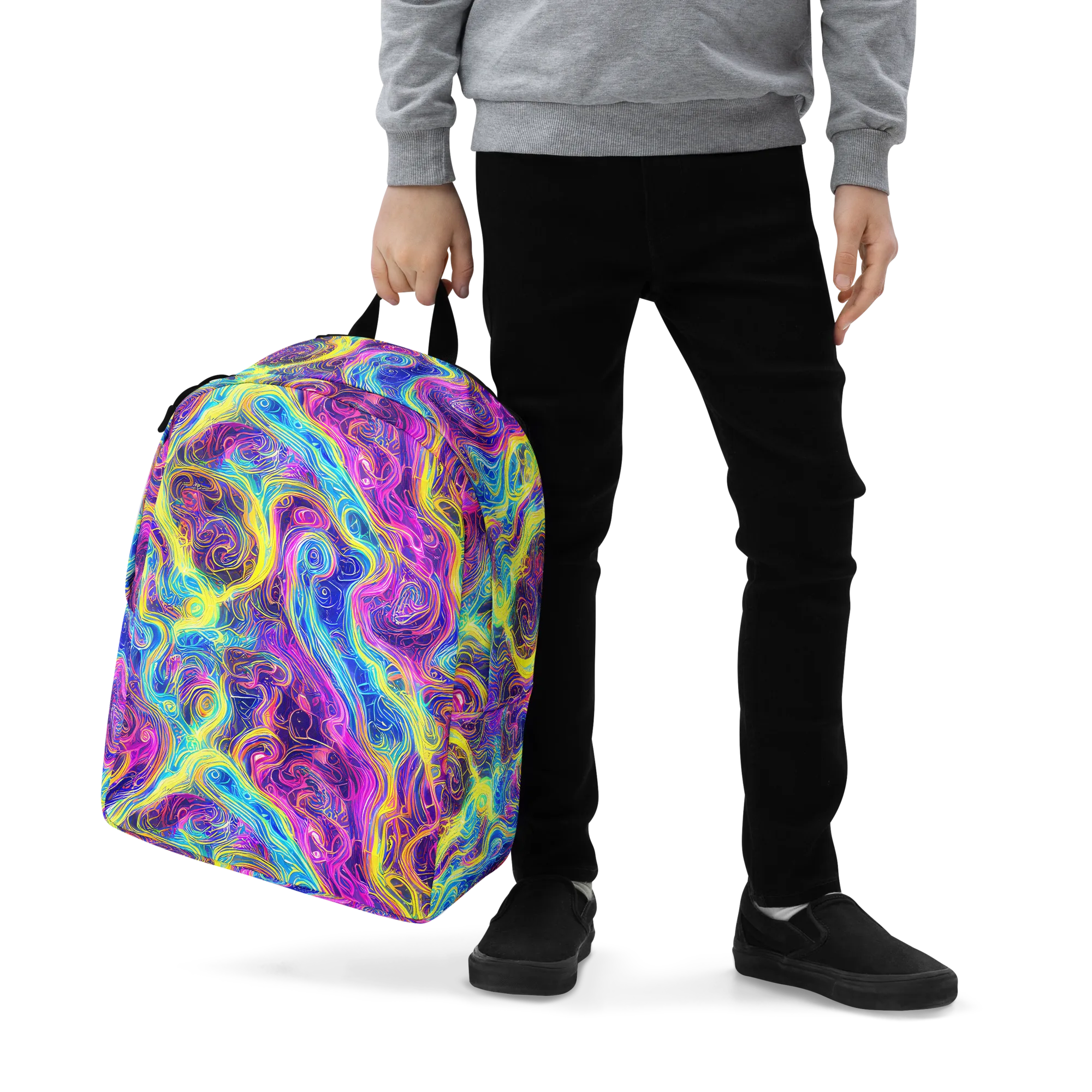 Saturated Dream on Minimalist Backpack — Zoomed-in