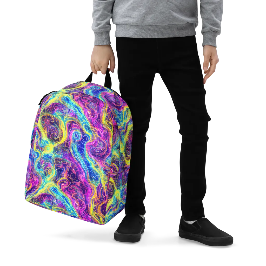 Saturated Dream on Minimalist Backpack — Zoomed-in