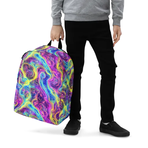 Saturated Dream on a Minimalist Backpack
