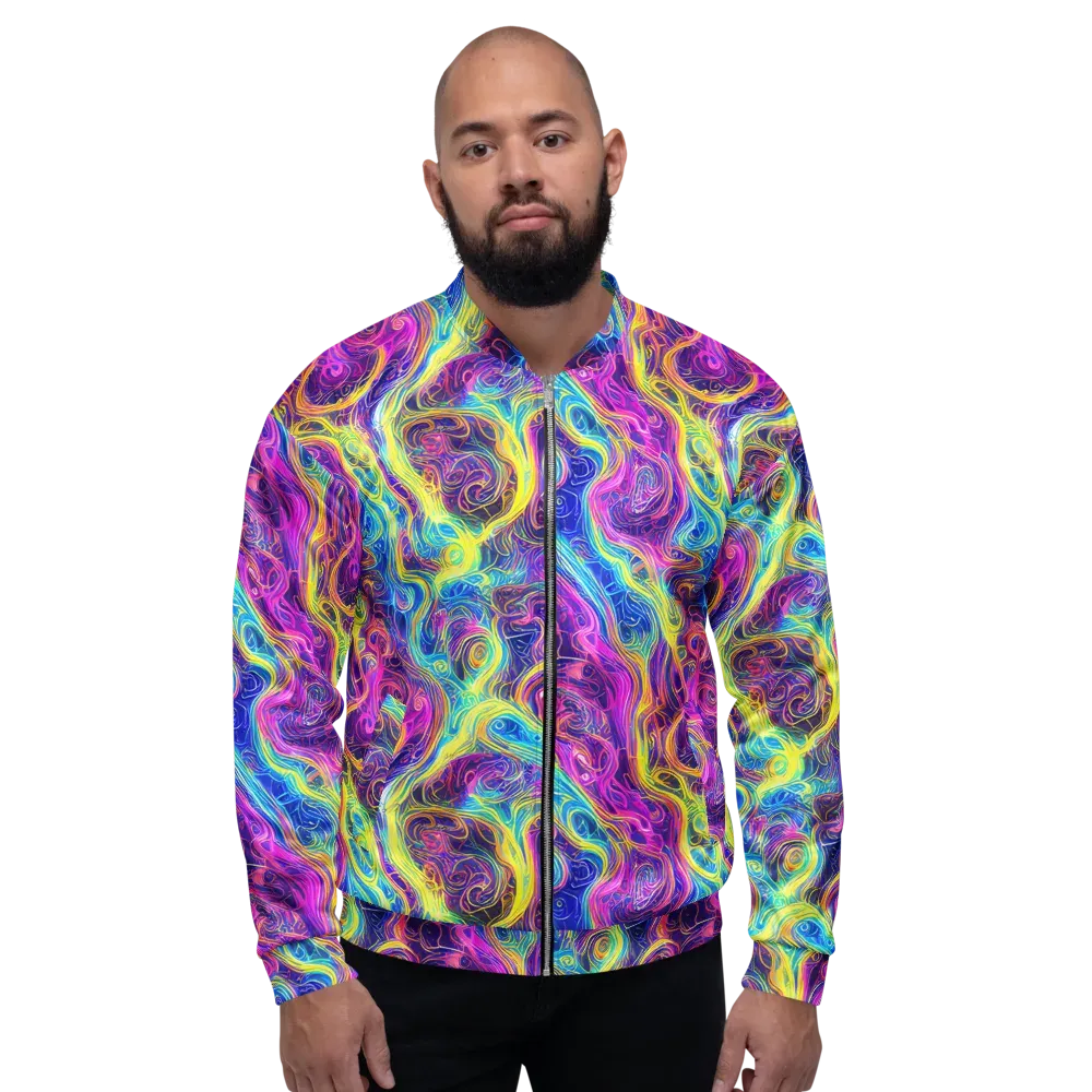 Saturated Dream on Bomber Jacket — Front