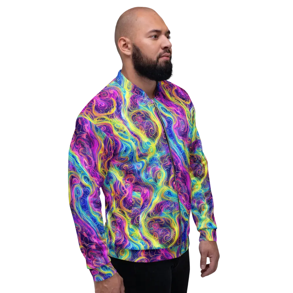 Saturated Dream on Bomber Jacket — Right