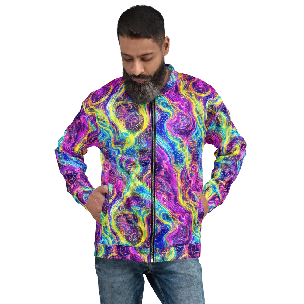 Saturated Dream on Bomber Jacket — Front