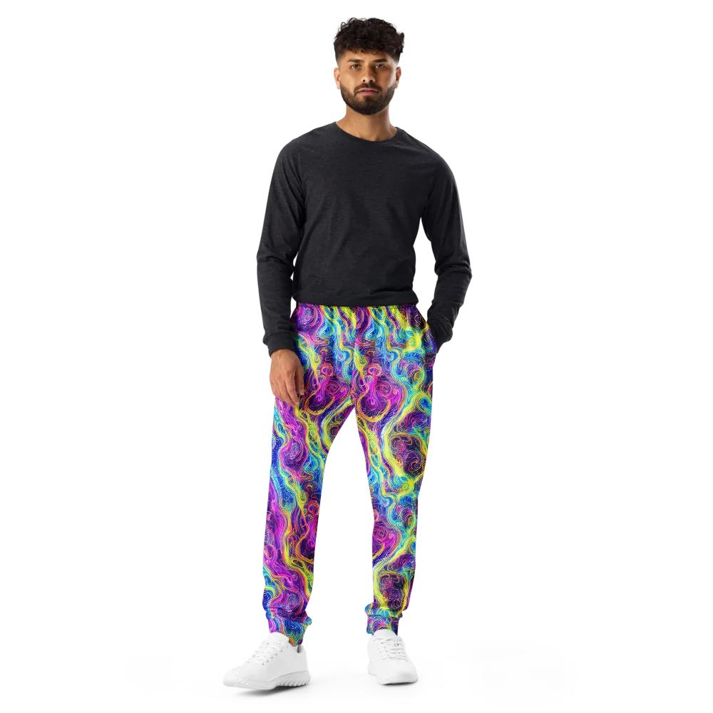Saturated Dream on Men's Joggers — Front