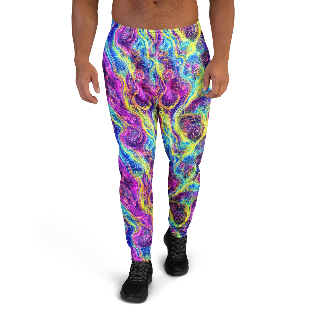 Saturated Dream on Men's Joggers — Front