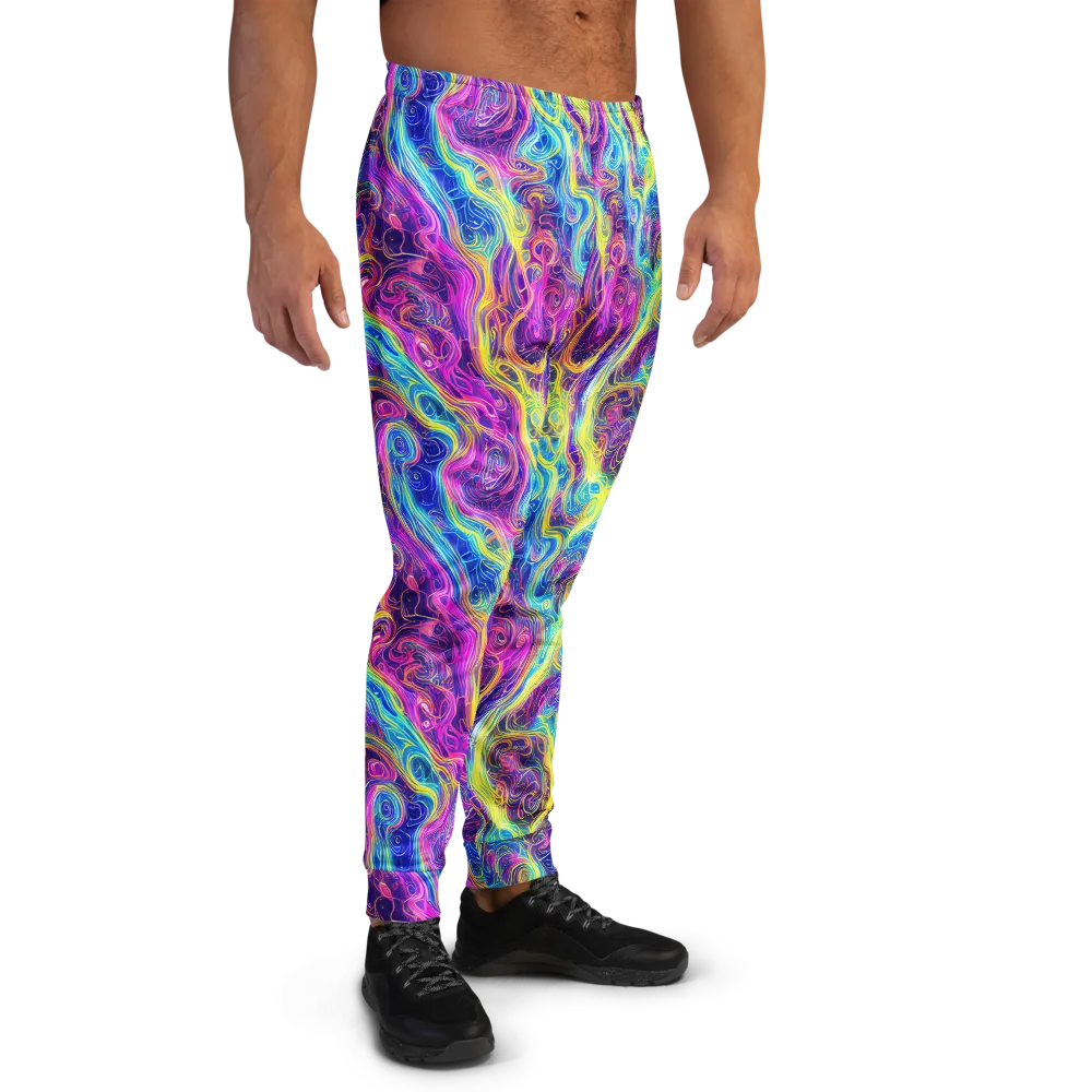 Saturated Dream on Men's Joggers — Right