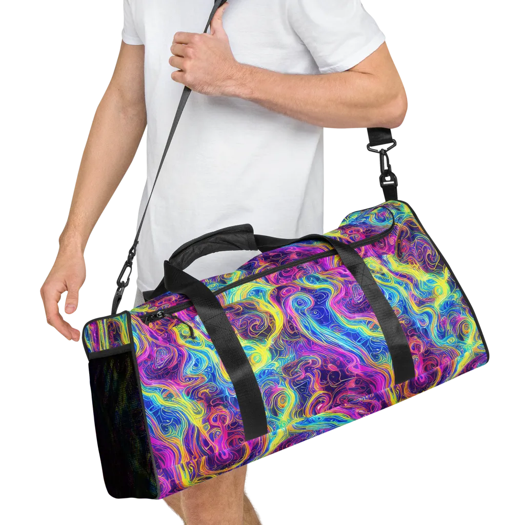 Saturated Dream on Duffle Bag — Right Front