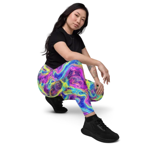 Saturated Dream on a Leggings with Pockets