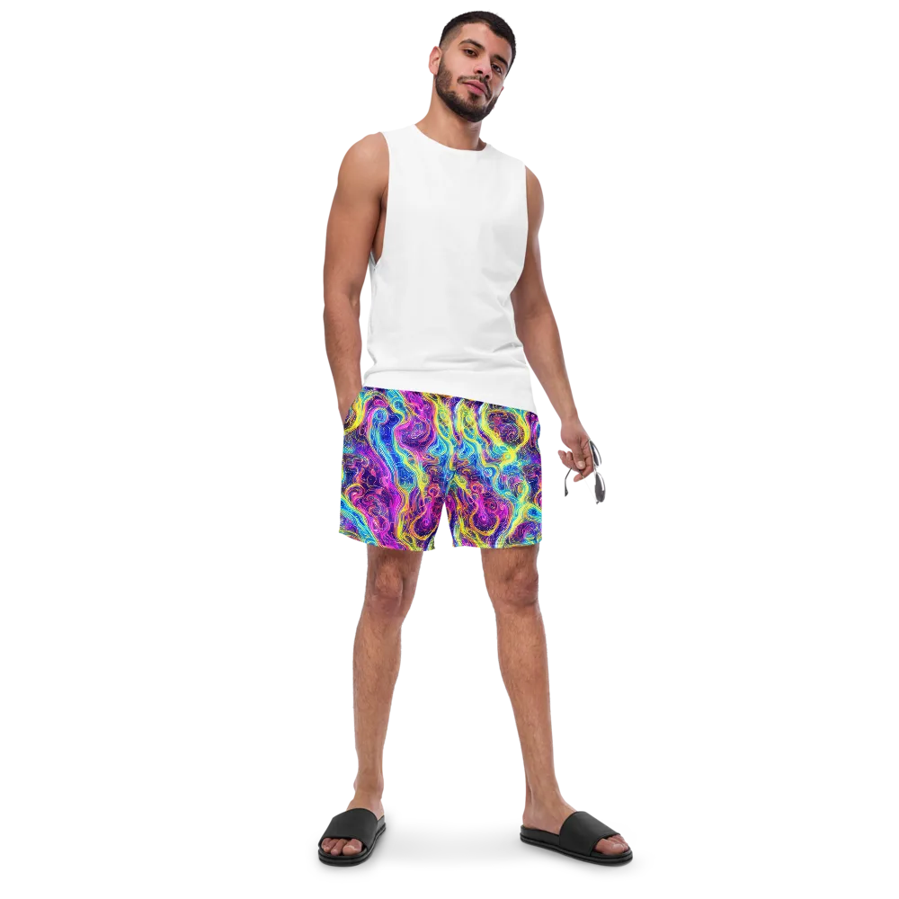 Saturated Dream on Swim Trunks — Front