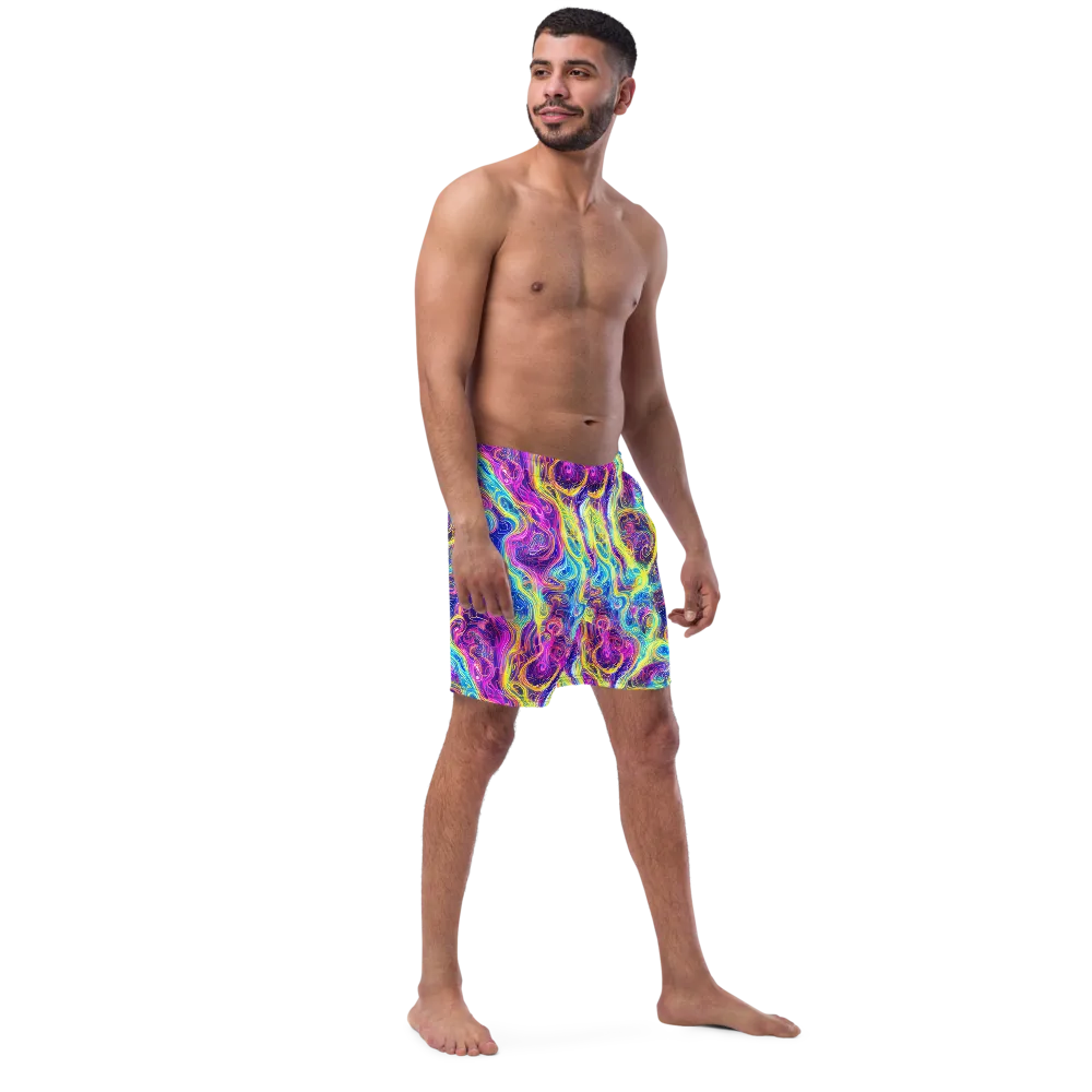 Saturated Dream on Swim Trunks — Right Front