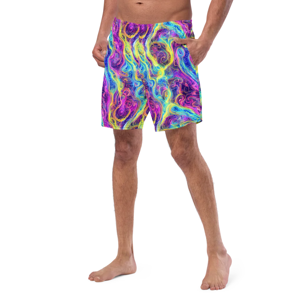 Saturated Dream on Swim Trunks — Left Front