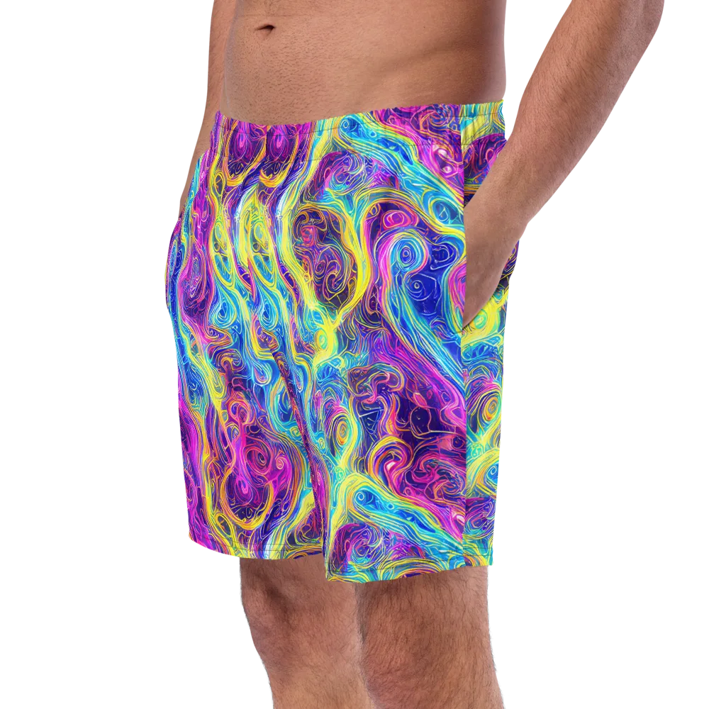 Saturated Dream on Swim Trunks — Left Front